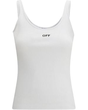 Off-White c/o Virgil Abloh Crew Neck Vest - White