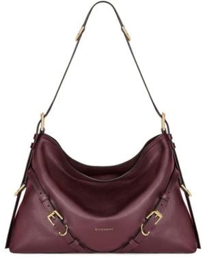 Givenchy Voyou Medium Shoulder Bag - Brown