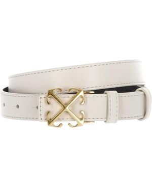 Off-White c/o Virgil Abloh Arrow Quote Belt - White
