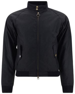 Barbour X Steve Mcqueen Merchant Wax Jacket - Blue