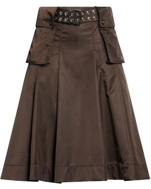 Ganni Midi Skirts - Brown