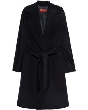 Max Mara Belted Coats - Black