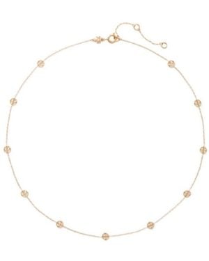 Tory Burch Icon Necklace - White