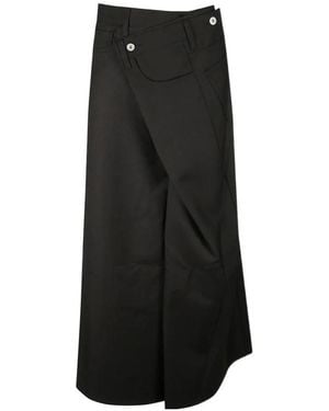Junya Watanabe Asymmetric Skirt - Black