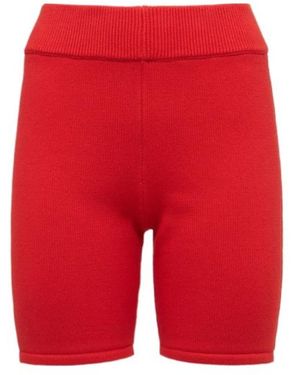 The Upside Riviera Pia Tech Blend Shorts - Red