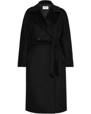 Weekend by Maxmara Long-Sleeved Coat - Black