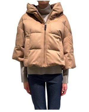 Max Mara Zip-Up Padded Jacket - Blue