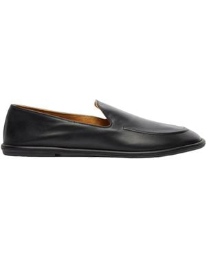 The Row Flat Loafers - Black