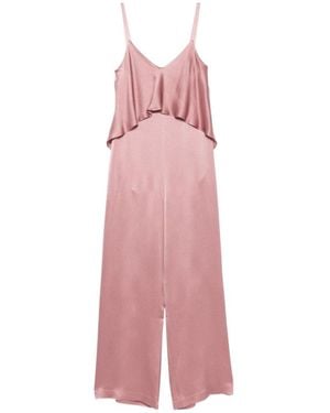 Antonelli Spaghetti Strap Bodysuit - Pink