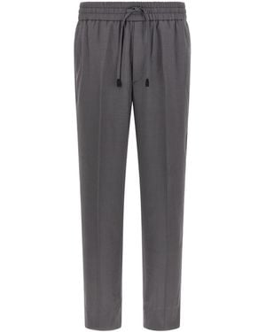 Brioni Drawstring Casual Trousers - Grey