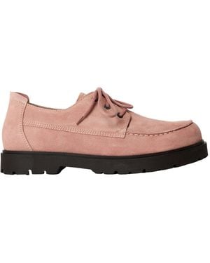 Birkenstock Highwood Moc Derby Shoes - Pink