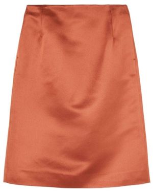 Loro Piana Silvia Skirt - Orange
