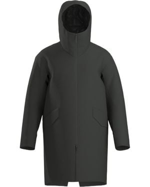 Veilance Hooded Utility Coat - Grey