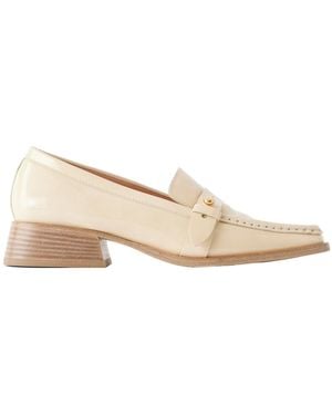 Zimmermann Leather Loafers - Natural