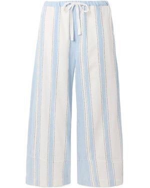 lemlem Relaxed Breathable Trousers - Blue