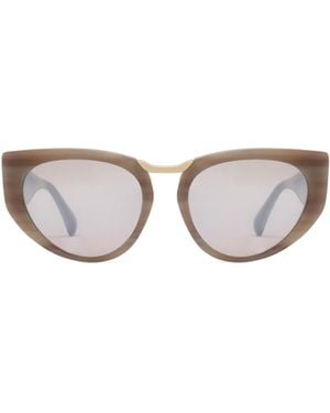 Max Mara Cat-Eye Sunglasses - White