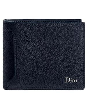 Dior Archie Bifold Wallet - Blue