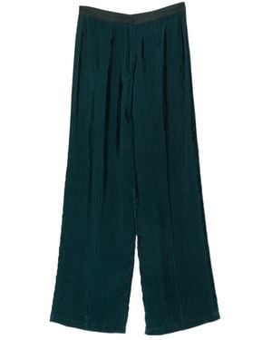 forte_forte Corduroy High-Waisted Trousers - Green
