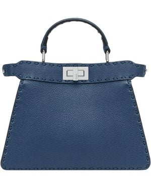 Fendi Peekaboo Iseeu Small Tote Bag - Blue
