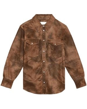 Isabel Marant Étoile Karima Long Sleeved Shirt - Brown