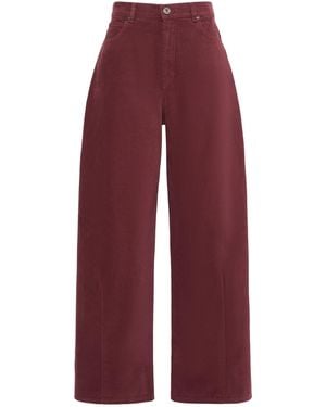 Weekend by Maxmara Cotton Drill Pants - Red