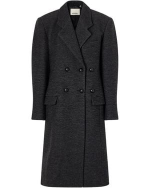 Isabel Marant Erla Wool Coat - Black