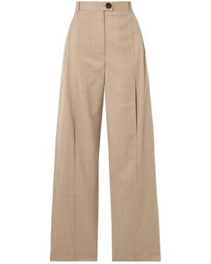 Peter Do Wool-Blend Pants - Natural