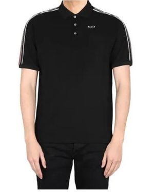 Bally Short-Sleeved Polo Shirt - Black