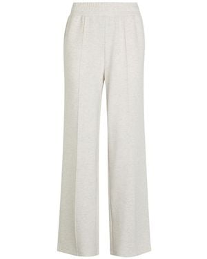 Varley High-Waisted Wide-Leg Trousers - White