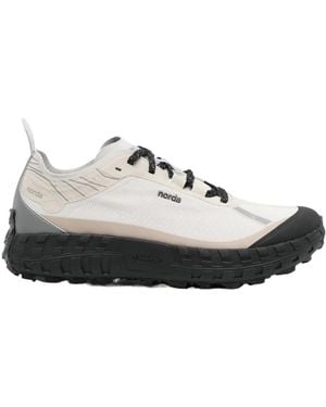 Norda Lace-Up Low-Top Sneakers - White