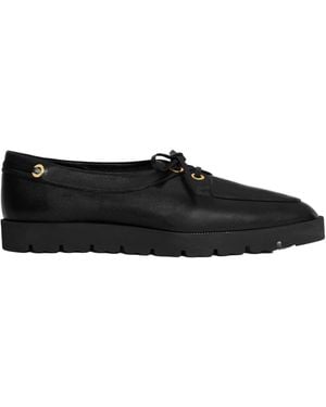 Celine Deck Loafer - Black