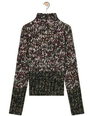 Loewe Long Sleeve Top - Black