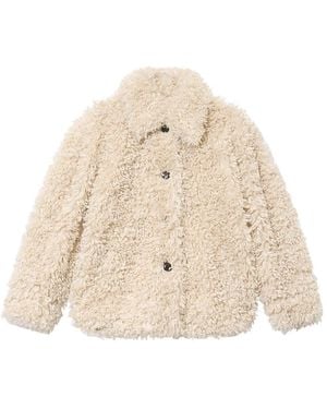 Isabel Marant Tarvey Coat - Natural