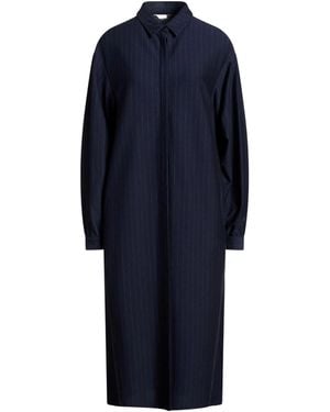 Max Mara Striped Shirt Dress - Blue