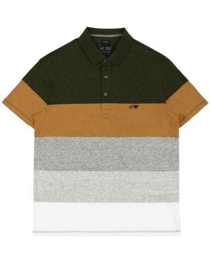 Armani Jeans Logo Polo Shirt - Green