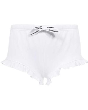 DSquared² Logo Shorts - White