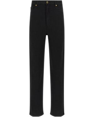 KHAITE Abigail Straight Leg Jeans - Black