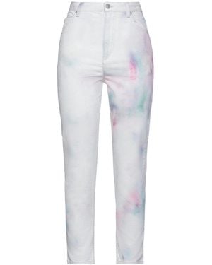 Isabel Marant Multi-Colored Skinny Jeans - White