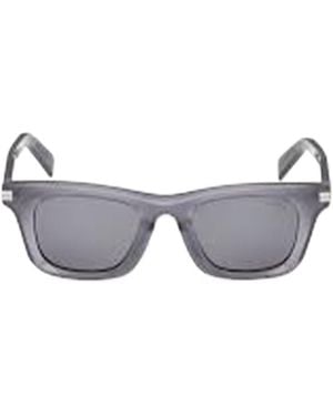 ZEGNA Square Frame Sunglasses - White