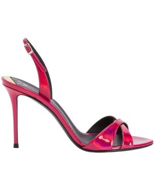 Giuseppe Zanotti Dorotee 105Mm Iridescent Sandals - Pink