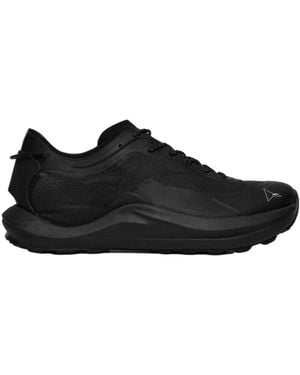 ROA Lace-Up Sneakers - Black