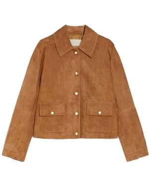 iBlues Suede Jacket - Brown