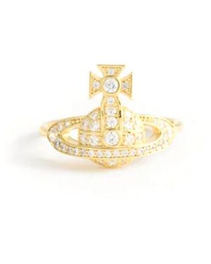 Vivienne Westwood Little Orb Ring - Metallic