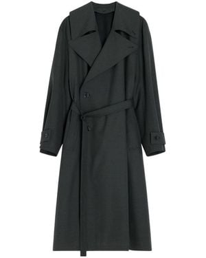 Lemaire Trench Coat Whith Detachable Lining - Black