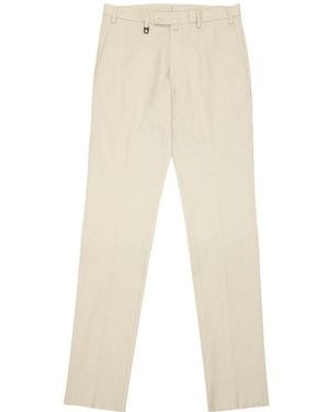 Ferragamo Straight Casual Trousers - Natural
