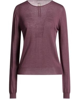 Rick Owens Solidcolor Lightweight Knit Jumper - Purple