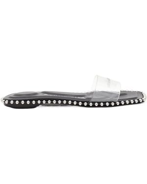 Alexander Wang Stud Detailed Sandals - White