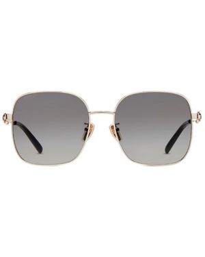 Gucci Square Frame Sunglasses - Metallic