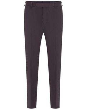 Brioni Casual Pants With Belt Loops - Blue