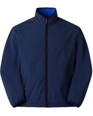 The North Face Box Reversible Fleece Jacket - Blue